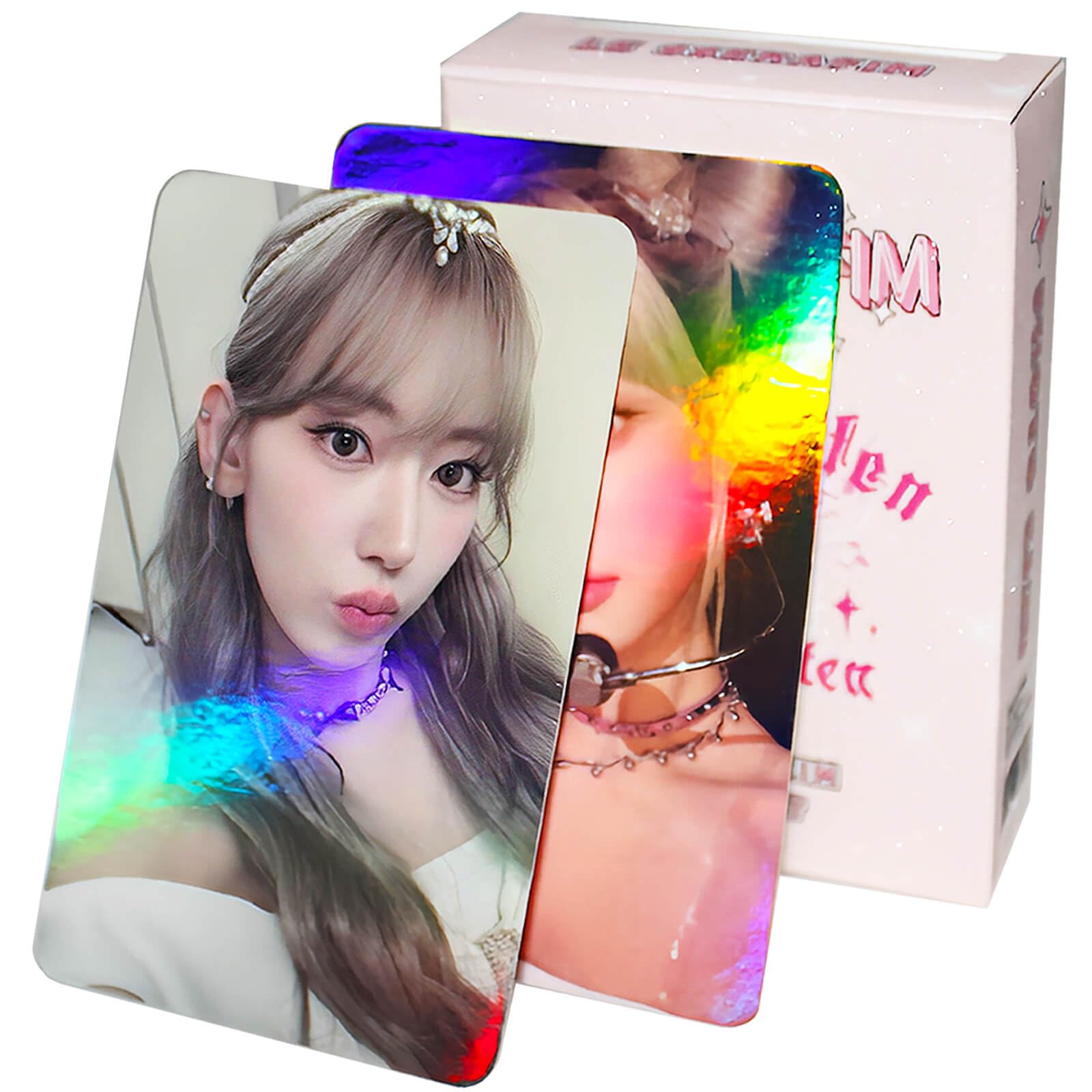 LE SSERAFIM SHOPEE kpopmerch 100枚 LESSERAFIM LE SSERAFIM EASY KPOPMERCH SHOPEE OFFICIAL PHOTO CARD